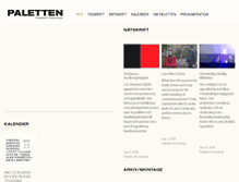 Tablet Screenshot of paletten.net